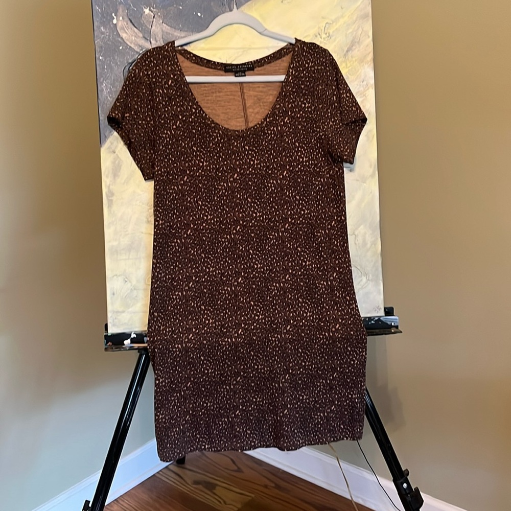 Animal print dress
